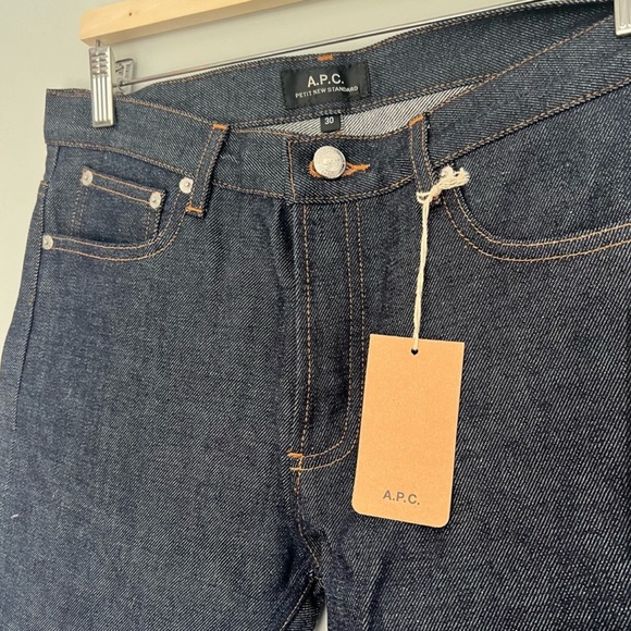 APC Petit New Standard - Raw Indigo unisex selvedge jeans. - Picture 5 of 7